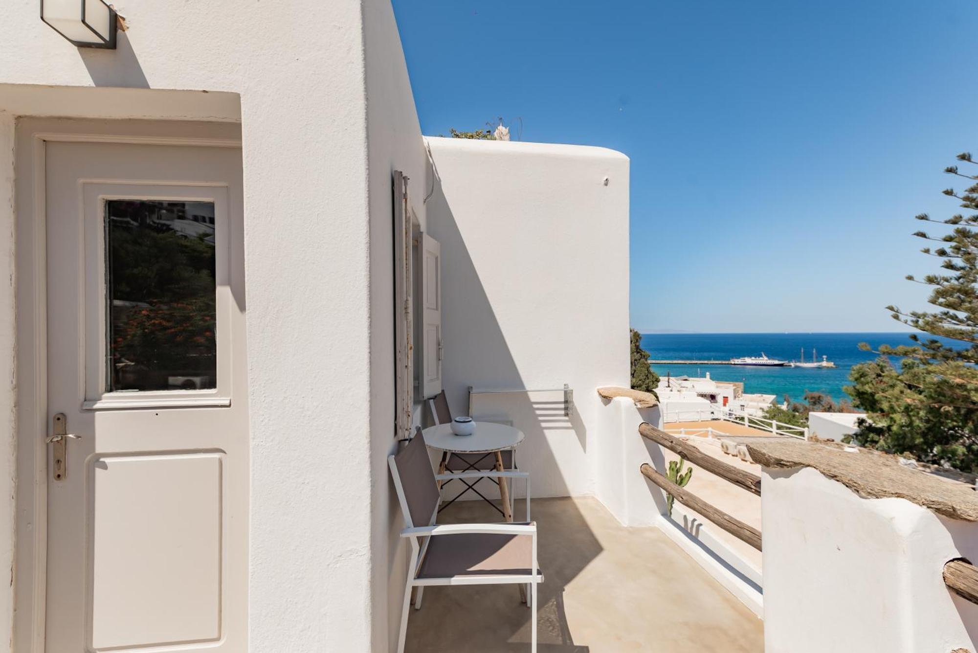 Rania Apartments Sea View Mykonos Town Екстериор снимка