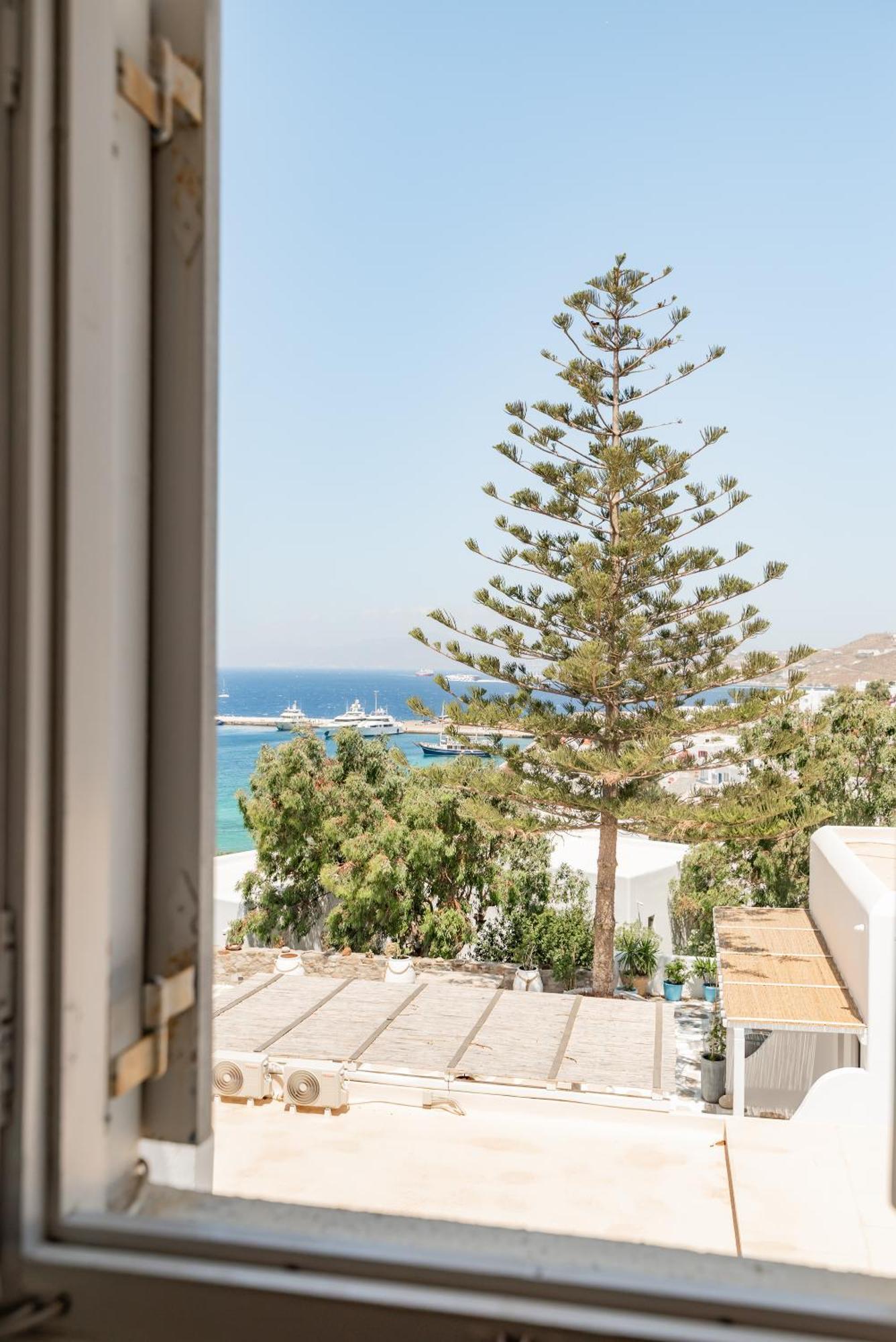 Rania Apartments Sea View Mykonos Town Екстериор снимка