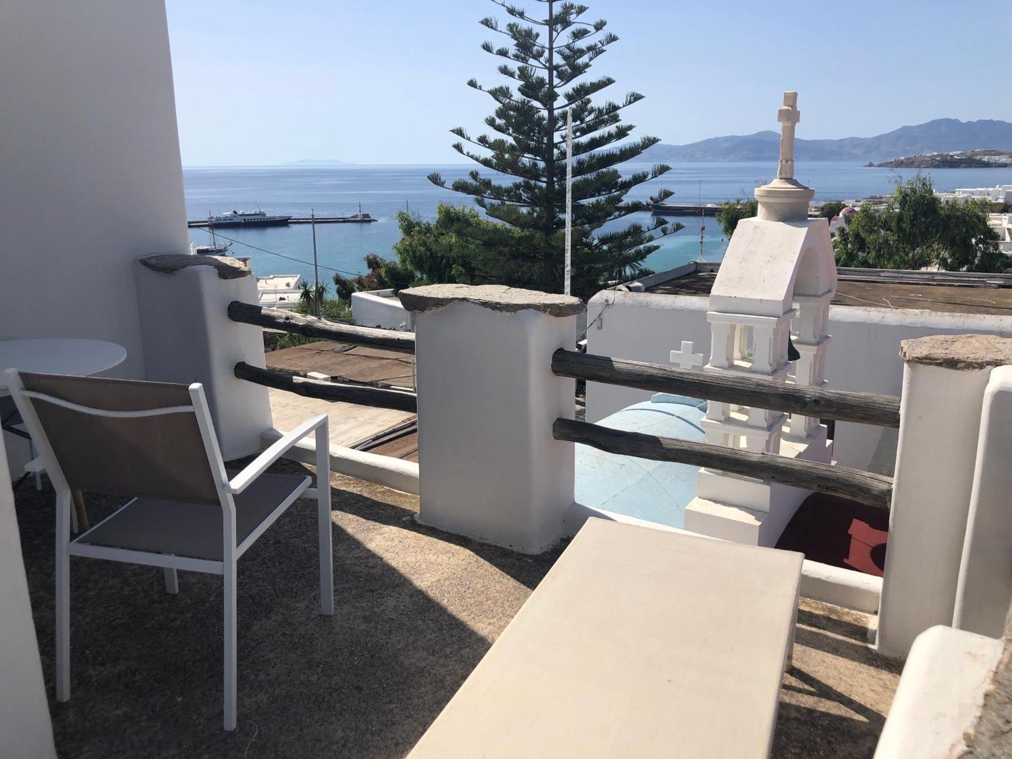 Rania Apartments Sea View Mykonos Town Екстериор снимка